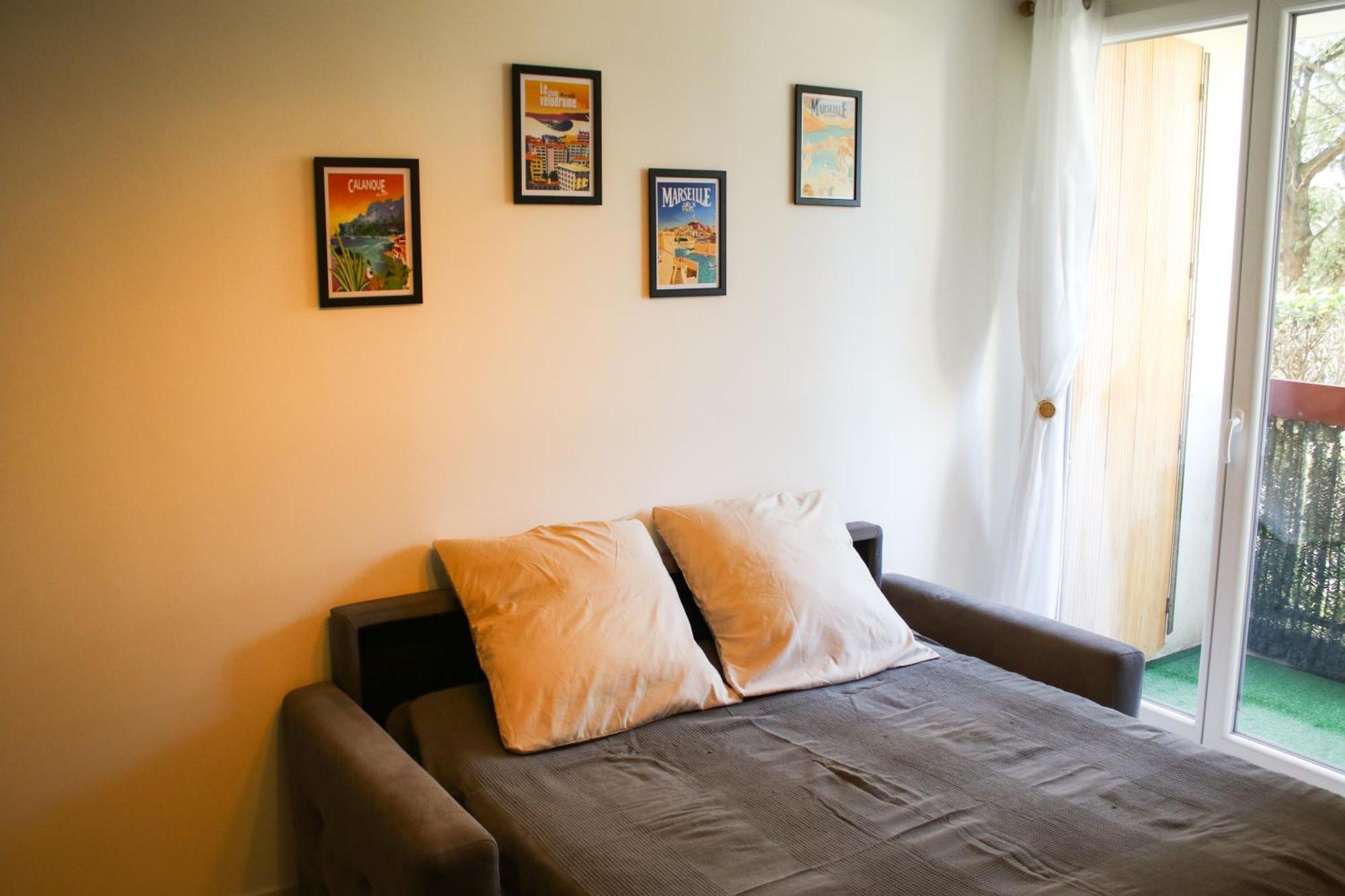 Le Niou, Appartement Avec Parking Gratuit Marseille Exteriör bild